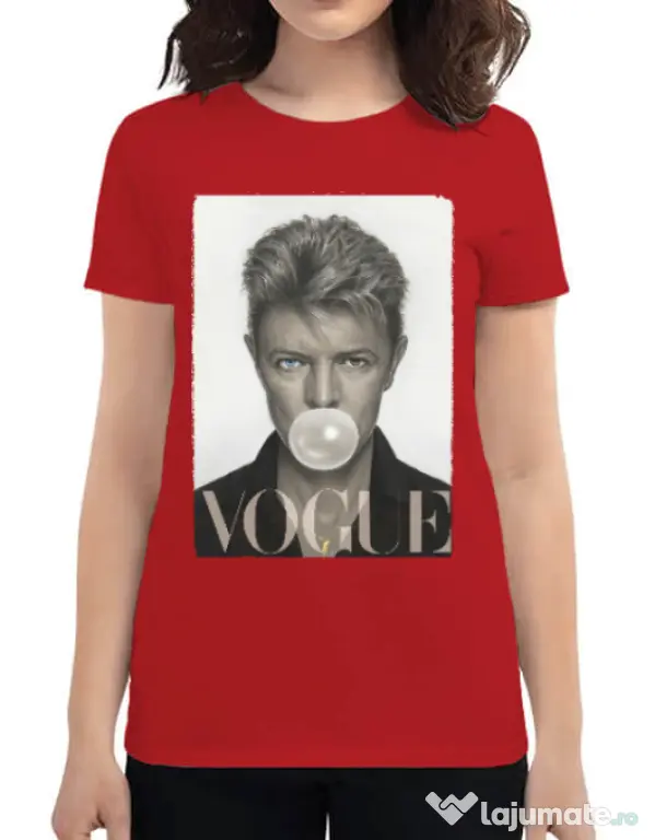 Tricou ADLER dama Bowie Rosu