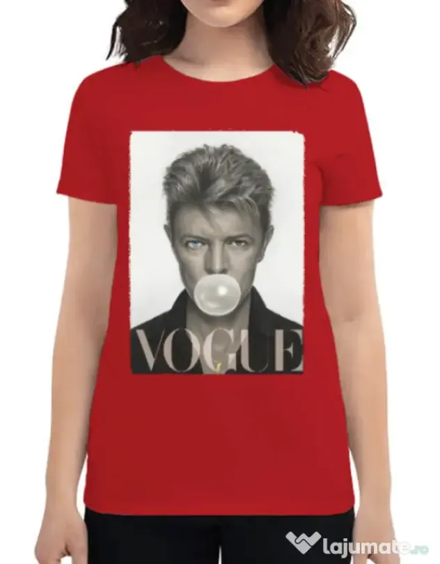 Tricou ADLER dama Bowie Rosu