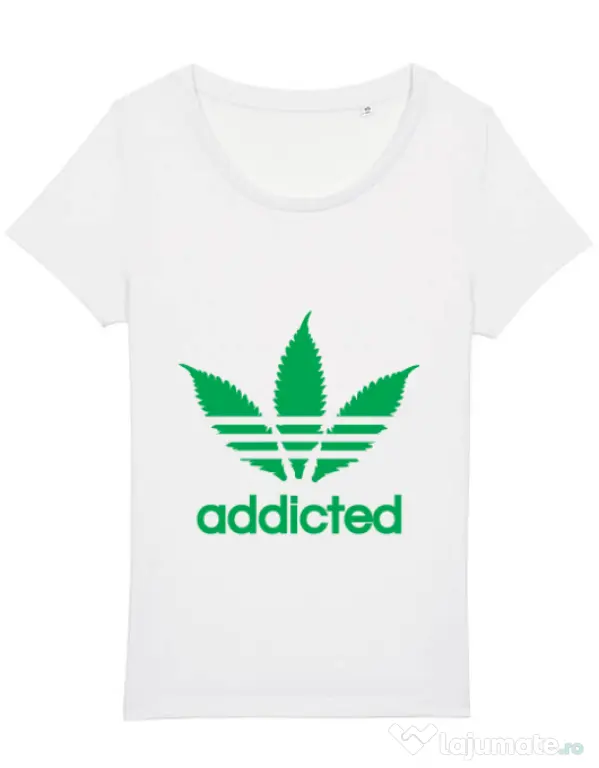 Tricou STANLEY STELLA dama Addicted Alb