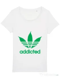 Tricou STANLEY STELLA dama Addicted Alb