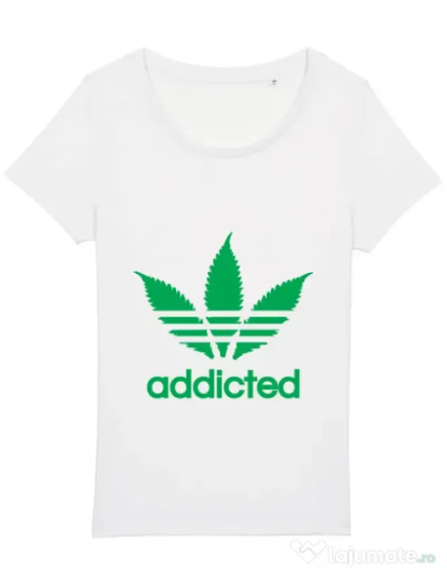 Tricou STANLEY STELLA dama Addicted Alb