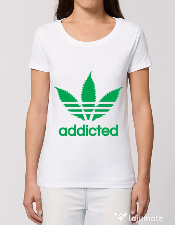 Tricou STANLEY STELLA dama Addicted Alb
