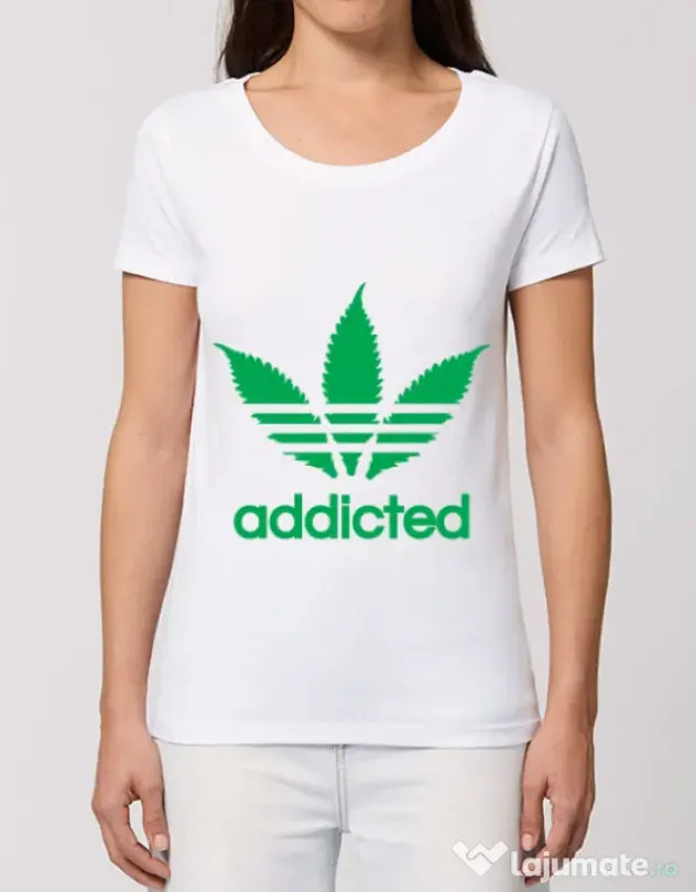 Tricou STANLEY STELLA dama Addicted Alb