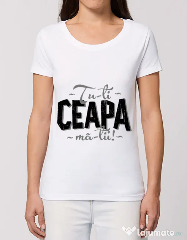 Tricou STANLEY STELLA dama Ceapa ma-tii Alb