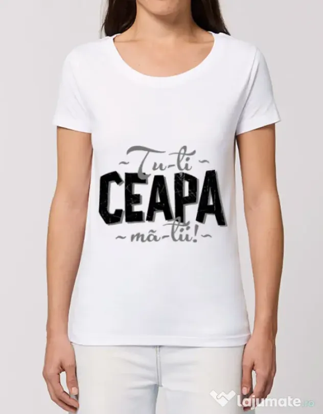 Tricou STANLEY STELLA dama Ceapa ma-tii Alb