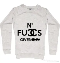 Bluza ADLER dama No fucks given Migdala melanj