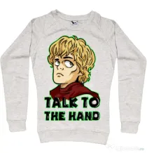 Bluza ADLER dama Talk to the hand Migdala melanj