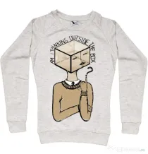 Bluza ADLER dama Am I thinking outside the box Migdala melanj