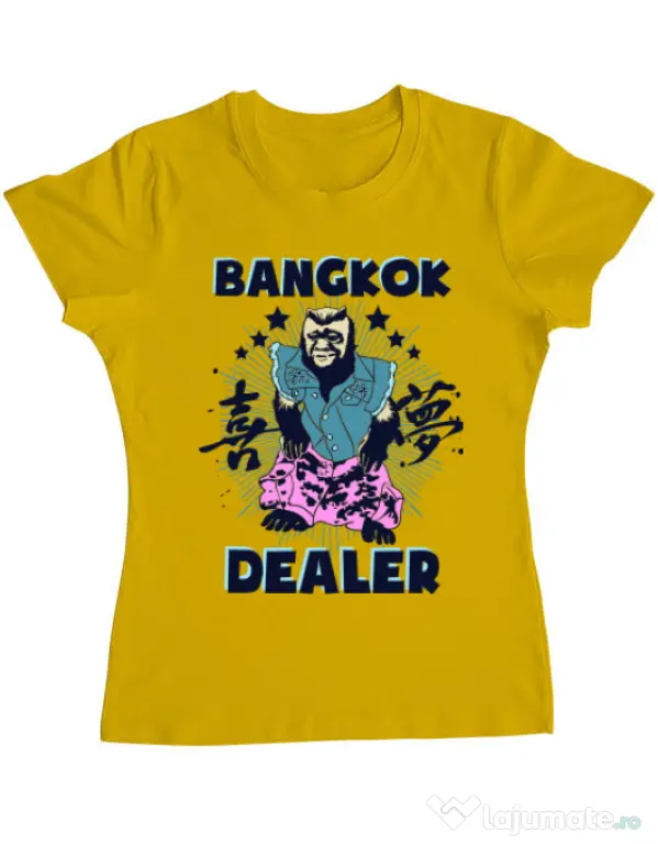 Tricou ADLER dama Bangkok dealer Galben