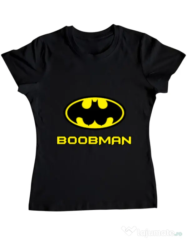 Tricou ADLER dama Boobman Negru