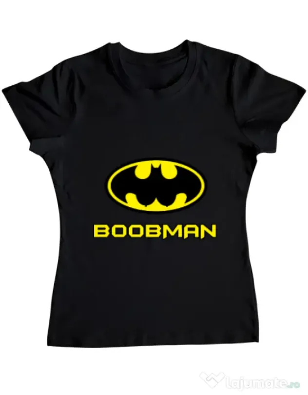 Tricou ADLER dama Boobman Negru