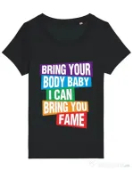 Tricou STANLEY STELLA dama Bring your body Negru
