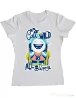 Tricou ADLER dama Call of the wild Alb