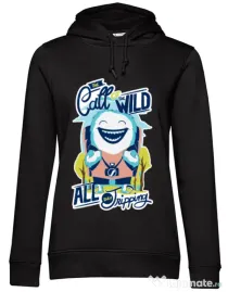 Hoodie dama cu gluga Call of the wild Negru