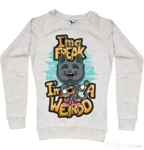 Bluza ADLER dama I am a freak Migdala melanj