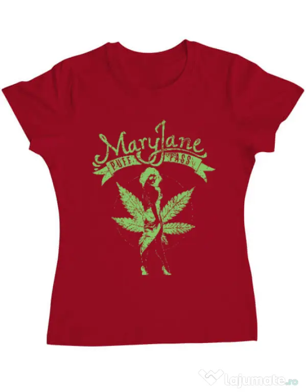 Tricou ADLER dama Mary Jane Rosu