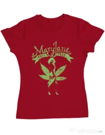 Tricou ADLER dama Mary Jane Rosu