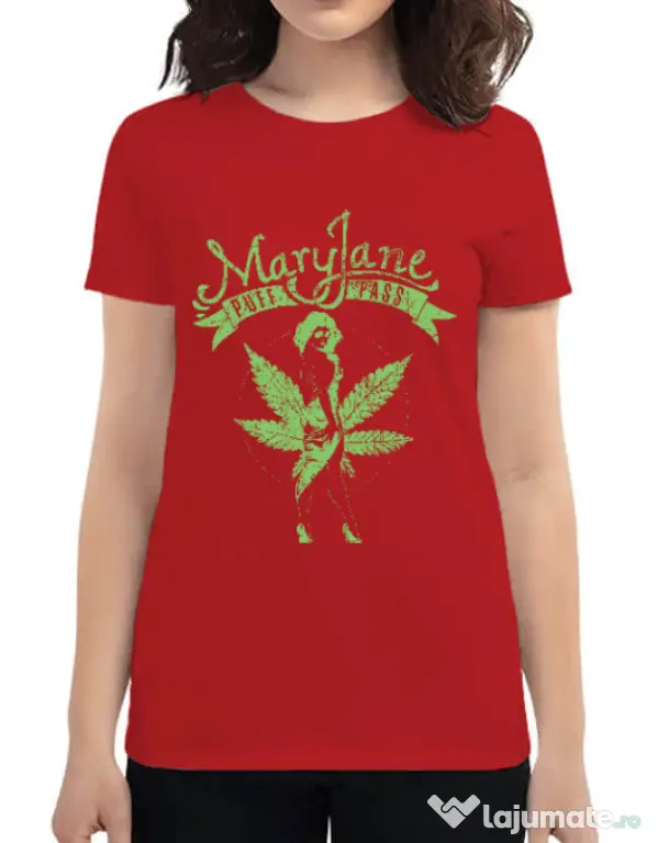 Tricou ADLER dama Mary Jane Rosu
