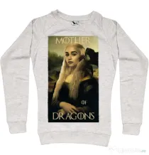 Bluza ADLER dama Mother of dragons 3 Migdala melanj