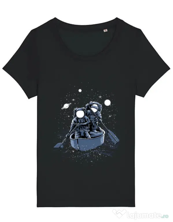Tricou STANLEY STELLA dama Across the galaxy Negru