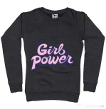 Bluza ADLER dama Girl power Negru melanj