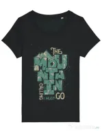 Tricou STANLEY STELLA dama The mountain is calling, I must go! Negru