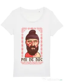 Tricou STANLEY STELLA dama Pui de dac Alb