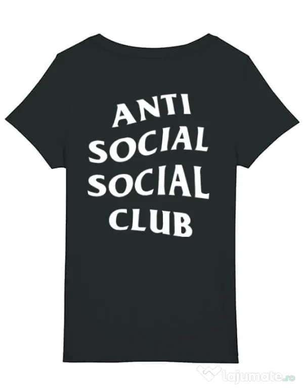 Tricou STANLEY STELLA dama Anti social Negru