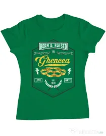 Tricou ADLER dama Ghencea Verde mediu