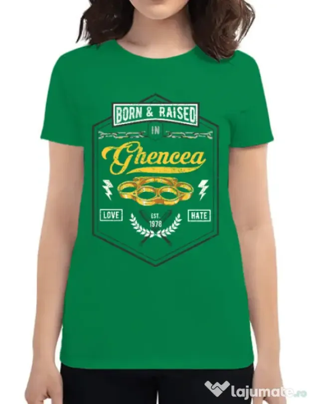 Tricou ADLER dama Ghencea Verde mediu