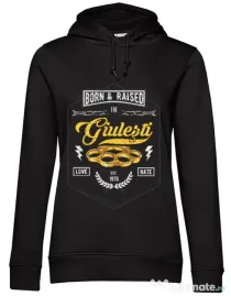Hoodie dama cu gluga Giulesti Negru