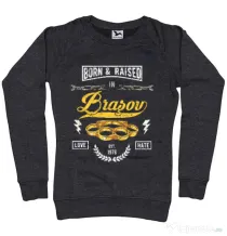 Bluza ADLER dama Brasov Negru melanj