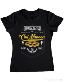 Tricou ADLER dama Cluj Napoca Negru