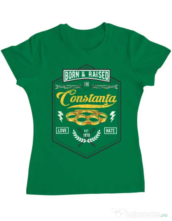 Tricou ADLER dama Constanta Verde mediu