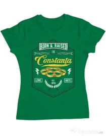 Tricou ADLER dama Constanta Verde mediu