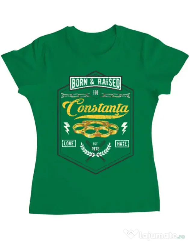 Tricou ADLER dama Constanta Verde mediu