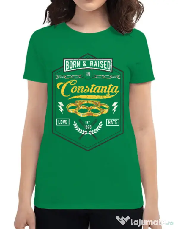 Tricou ADLER dama Constanta Verde mediu