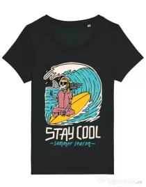 Tricou STANLEY STELLA dama stay cool Negru