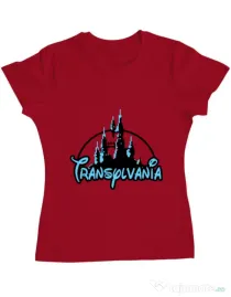 Tricou ADLER dama Transylvania Rosu