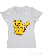 Tricou ADLER dama Pika Pika Alb