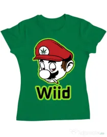 Tricou ADLER dama Wiid Verde mediu