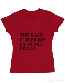 Tricou ADLER dama Prada bags Rosu