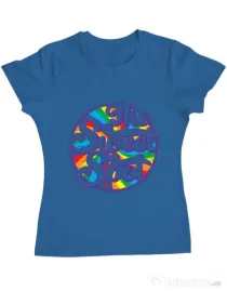Tricou ADLER dama The sweet spot Albastru azuriu