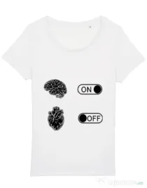 Tricou STANLEY STELLA dama Love Alb