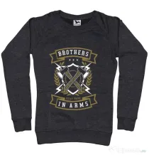 Bluza ADLER dama Brother In Arms Negru melanj