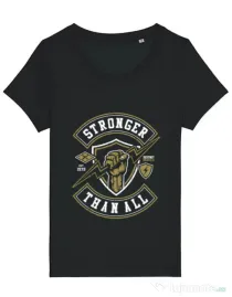 Tricou STANLEY STELLA dama Stronger Than All Negru