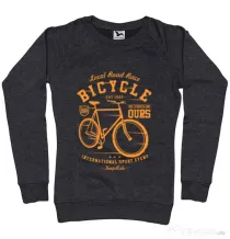 Bluza ADLER dama Bicycle Negru melanj