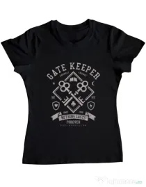 Tricou ADLER dama Gate Keeper Negru