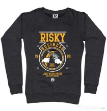 Bluza ADLER dama Risky Business Negru melanj