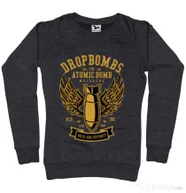 Bluza ADLER dama Dropbombs Negru melanj
